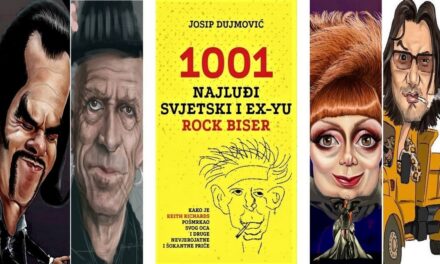 Potražite izuzetno zabavno štivo “1001 najluđi svjetski i ex yu rock biser”