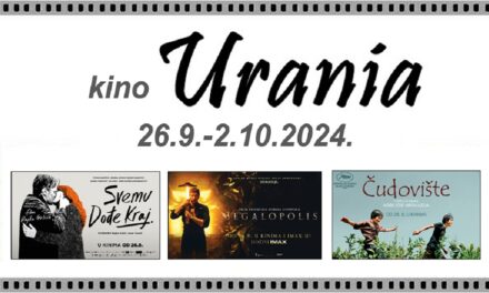 U novom filmskom tjednu u program osječkog kina Urania dolaze četiri nova naslova