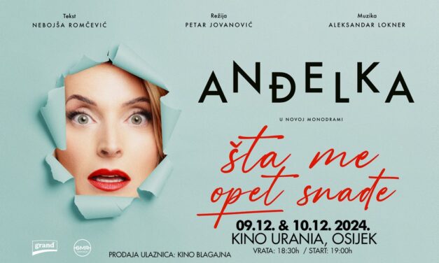 Anđelka Stević Žugić u kinu Urania s novom humornom monodramom “Šta me opet snađe”