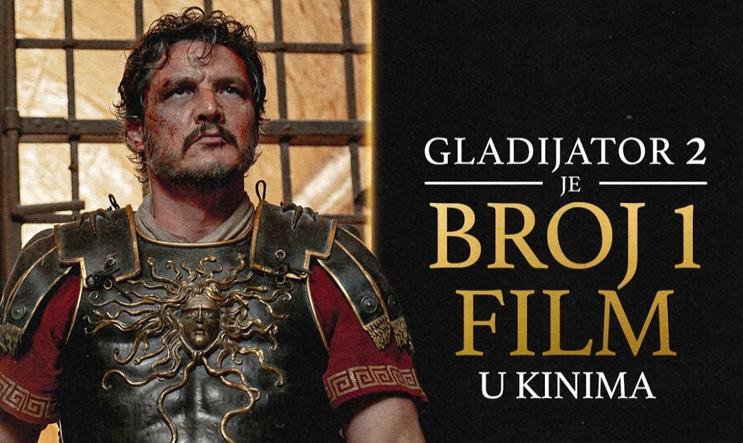 “Gladijator II” najjače je otvaranje Riddley Scottovog filma u Hrvatskoj svih vremena