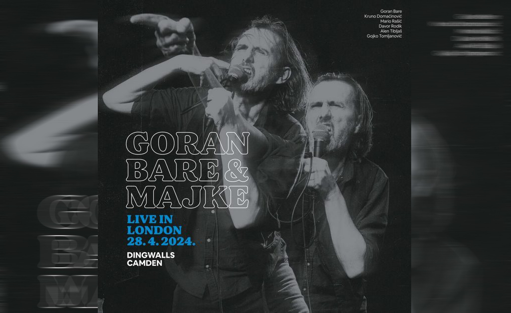 Live album Gorana Bareta & Majki “Live In London” na digitalnim platformama