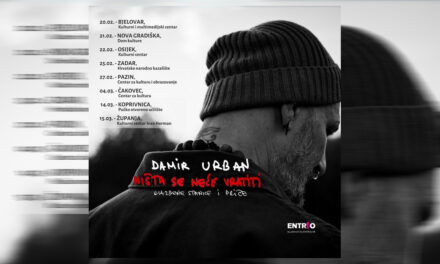 Damir Urban na vrlo intimnoj turneji “Ništa se neće vratiti”