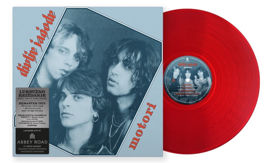 Luksuzno vinilno reizdanje albuma “Motori” Divljih jagoda od danas u prodaji