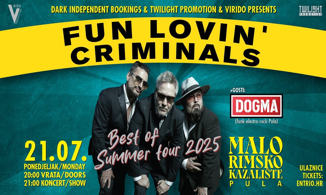 Pulska Dogma gosti Fun Lovin’ Criminalsima